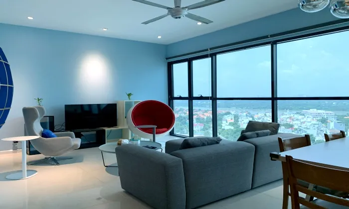 Furnished Three Bedroom Apartment For Rent in Ascent Thao Dien Thu Duc City 100sqm 1,600 USD/month