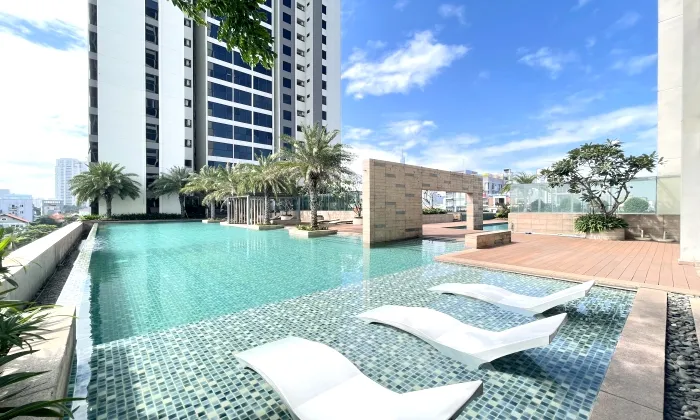 Good View Two Bedroom The Ascent Apartment For Rent in Thao Dien Thu Duc city 72sqm 1,150 USD/month