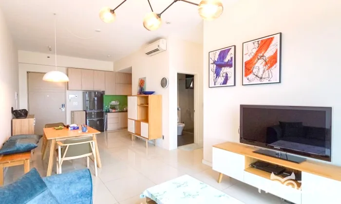 Good View Two Bedroom The Ascent Apartment For Rent in Thao Dien Thu Duc city 72sqm 1,150 USD/month