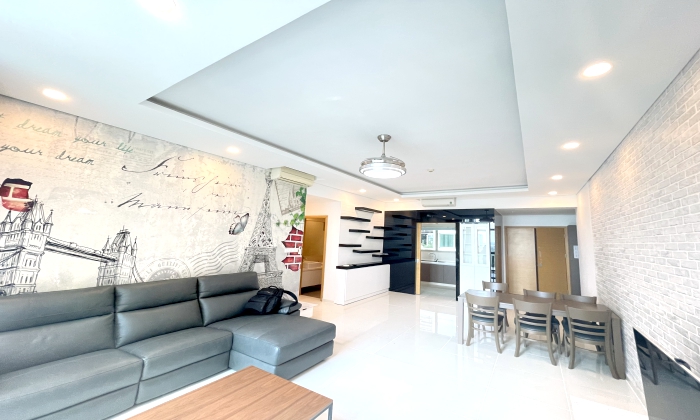 Three Bedroom Apartment in Tower 3 For Rent in The Vista An Phu District 2 HCMC