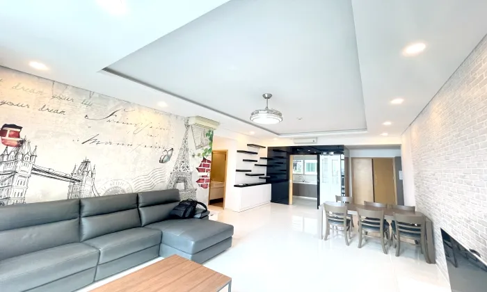 Three Bedroom Apartment in Tower 3 For Rent in The Vista An Phu District 2 HCMC 142sqm 1,600 USD/month