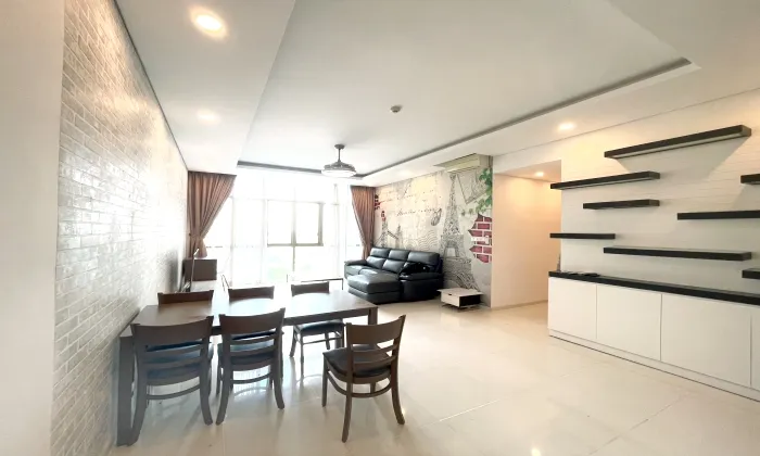 Three Bedroom Apartment in Tower 3 For Rent in The Vista An Phu District 2 HCMC 142sqm 1,600 USD/month