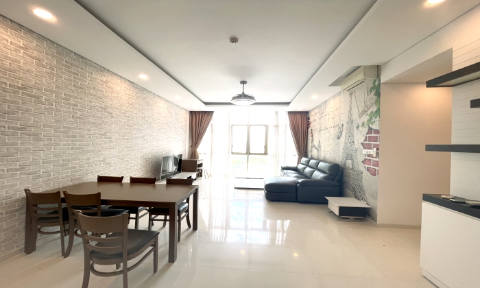 Three Bedroom Apartment in Tower 3 For Rent in The Vista An Phu District 2 HCMC