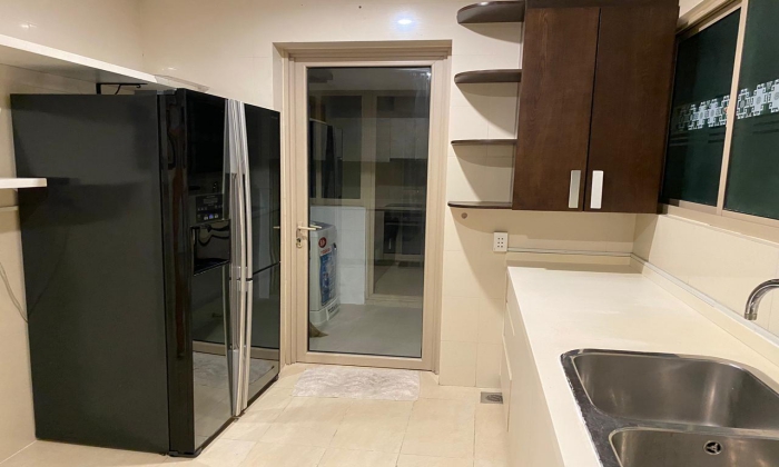 Garden Three Bedroom The Vista Apartment For Rent in An Phu Thu Duc City