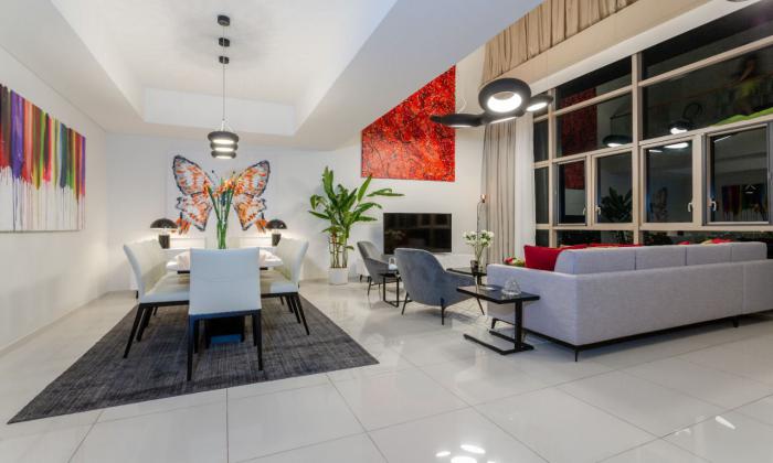 Five Bedroom Duplex The Vista Apartment For Rent in An Phu District 2 HCMC