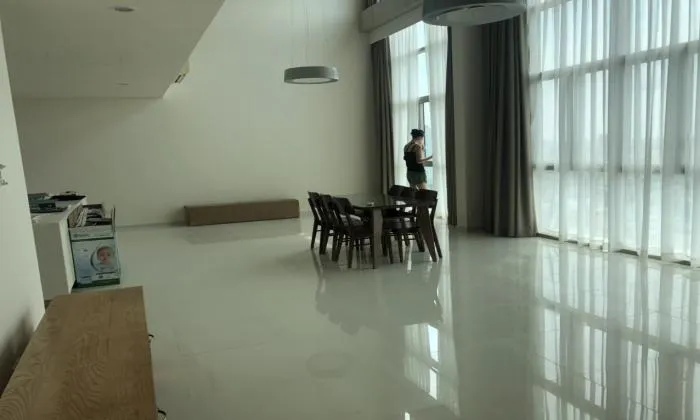 Partly Furnished Duplex The Vista An Phu Apartment For Rent in District 2 HCMC 287sqm 5,000 USD/month