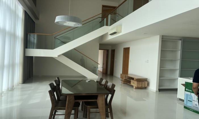 Partly Furnished Duplex The Vista An Phu Apartment For Rent in District 2 HCMC