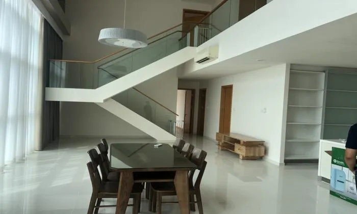 Partly Furnished Duplex The Vista An Phu Apartment For Rent in District 2 HCMC 287sqm 5,000 USD/month