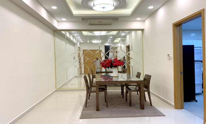 Amazing Furniture Two Bedroom Apartment For Rent in The Vista An Phu Thu Duc City