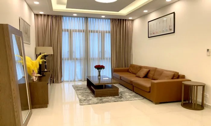 Amazing Furniture Two Bedroom Apartment For Rent in The Vista An Phu Thu Duc City 105sqm 1,100 USD/month