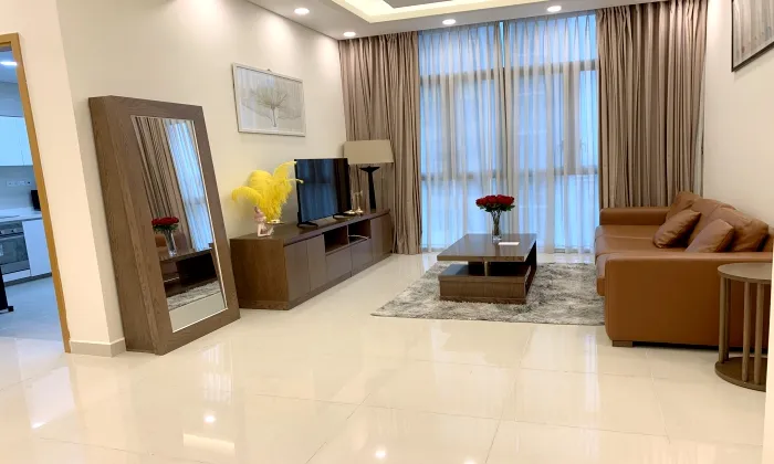 Amazing Furniture Two Bedroom Apartment For Rent in The Vista An Phu Thu Duc City 105sqm 1,100 USD/month