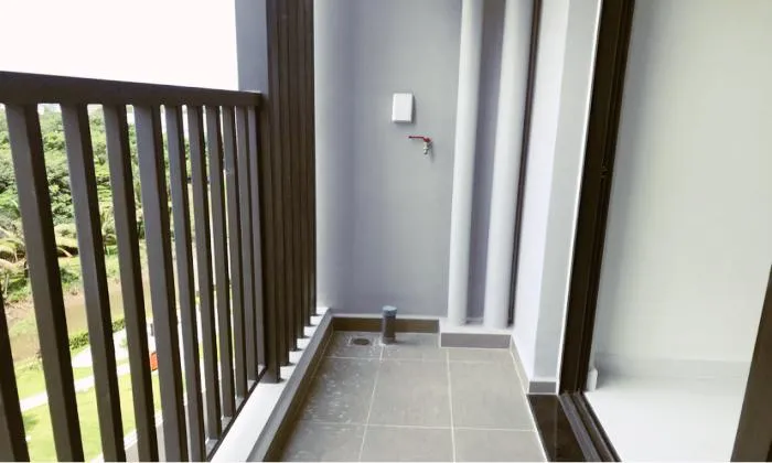 Partly Furnished One Bedroom Safira Khang Dien Apartment For Rent District 9 HCMC 55sqm 400 USD/month