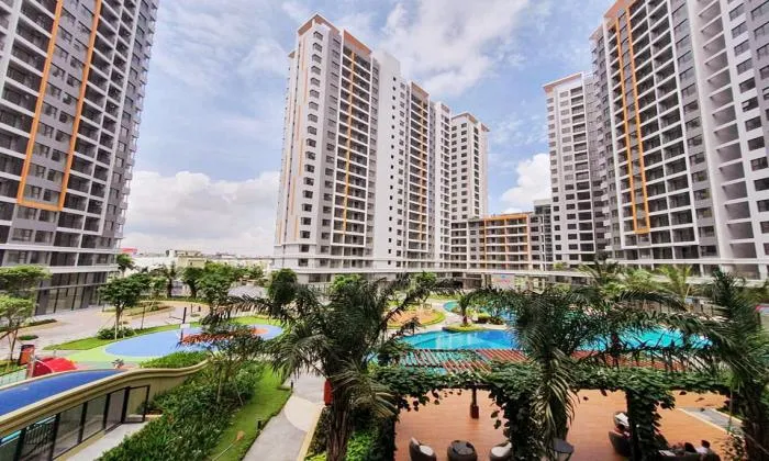Villas View Unfurnished Two Bedroom Safira Khang Dien For Rent in District 9 HCMC 66sqm 450 USD/month