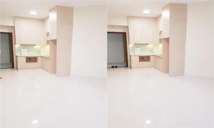 Pool View Unfurnished Two Bedroom Safira Apartment For in District 9 HCMC 66sqm 400 USD/month