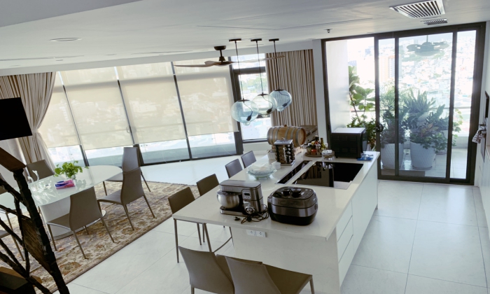 Beautiful Penthouse City Garden Apartment in Binh Thanh HCMC