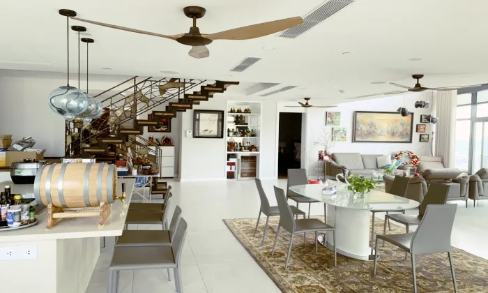 Beautiful Penthouse City Garden Apartment in Binh Thanh HCMC 300sqm 5,000 USD/month