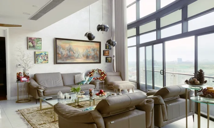 Beautiful Penthouse City Garden Apartment in Binh Thanh HCMC 300sqm 5,000 USD/month