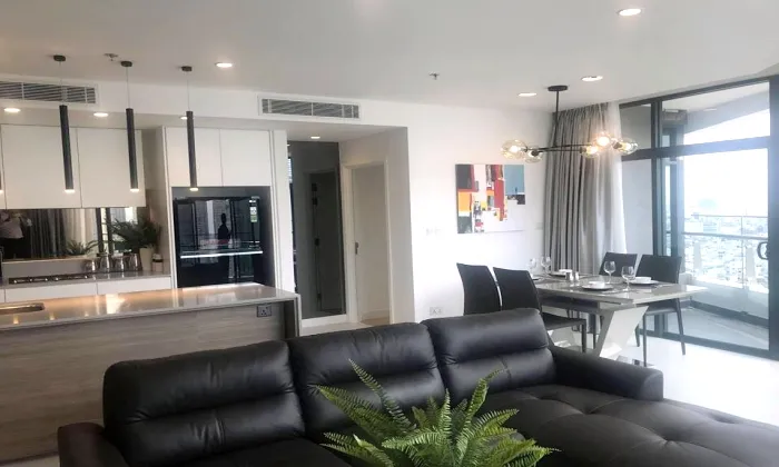 Amazing View Two Bedroom City Garden Apartment For Rent in Binh Thanh HCMC 105sqm 1,700 USD/month