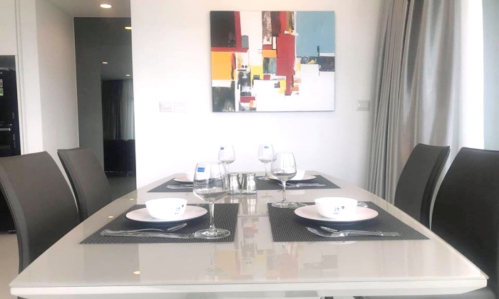 Amazing View Two Bedroom City Garden Apartment For Rent in Binh Thanh HCMC
