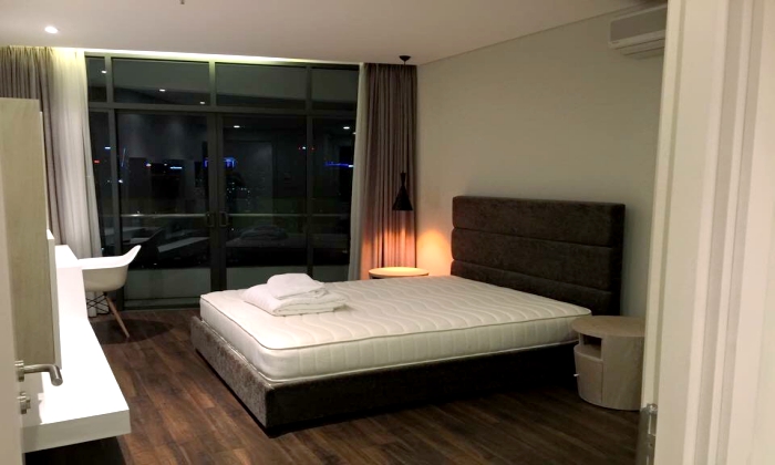Amazing View Two Bedroom City Garden Apartment For Rent in Binh Thanh HCMC