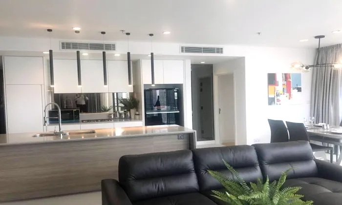 Amazing View Two Bedroom City Garden Apartment For Rent in Binh Thanh HCMC 105sqm 1,700 USD/month