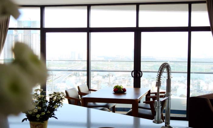 Simply Designed Two Bedroom Fully Furnished in City Garden Binh Thanh HCMC