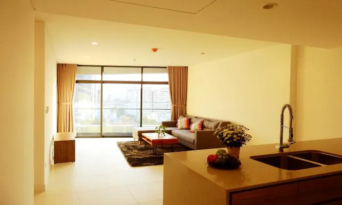 Open View One Bedroom Apartment For Rent in City Garden Binh Thanh District HCM City 70sqm 1,100 USD/month