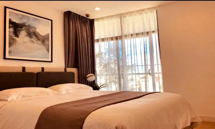 Brilliant One Bedroom City Garden Apartment For Rent in Binh Thanh District HCMC 70sqm 1,250 USD/month