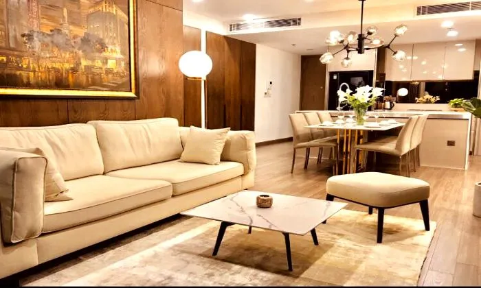 Brilliant One Bedroom City Garden Apartment For Rent in Binh Thanh District HCMC 70sqm 1,250 USD/month