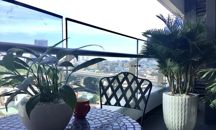Brilliant One Bedroom City Garden Apartment For Rent in Binh Thanh District HCMC 70sqm 1,250 USD/month