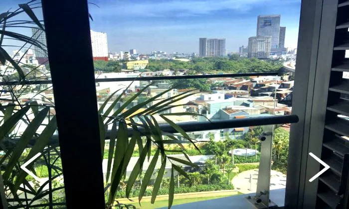 Brilliant One Bedroom City Garden Apartment For Rent in Binh Thanh District HCMC 70sqm 1,250 USD/month