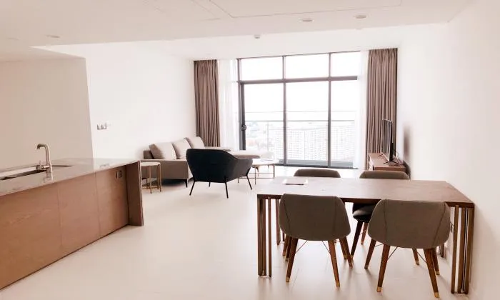 High Floor With Very Nice View City Garden Apartment HCMC 105sqm 1,750 USD/month
