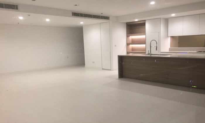 Partly Furniture Three Bedroom City Garden Apartment For Rent in Binh Thanh HCMC