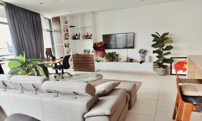 Urban View Two Bedroom Apartment For Rent in City Garden Binh Thanh District HCMC 105sqm 1,600 USD/month