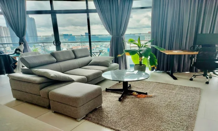 Urban View Two Bedroom Apartment For Rent in City Garden Binh Thanh District HCMC 105sqm 1,600 USD/month