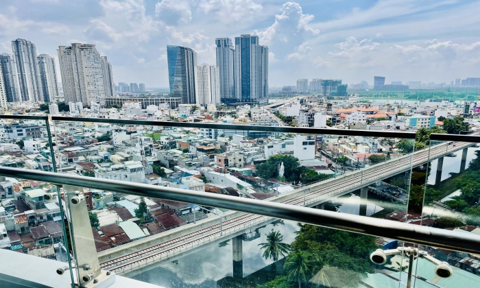 Urban View Two Bedroom Apartment For Rent in City Garden Binh Thanh District HCMC