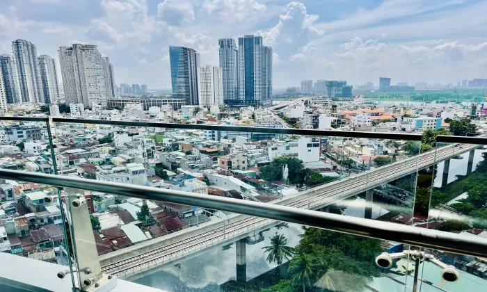 Urban View Two Bedroom Apartment For Rent in City Garden Binh Thanh District HCMC 105sqm 1,600 USD/month