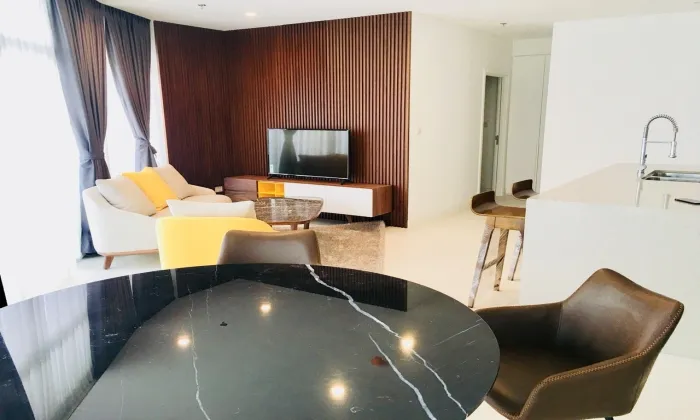 Newly Two Bedroom Apartment For Rent in City Garden Binh Thanh District HCMC 106sqm 1,600 USD/month