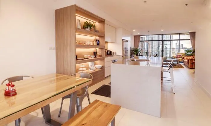 Luxurious Three Bedroom Apartment in City Garden Binh Thanh District HCMC 145sqm 2,600 USD/month