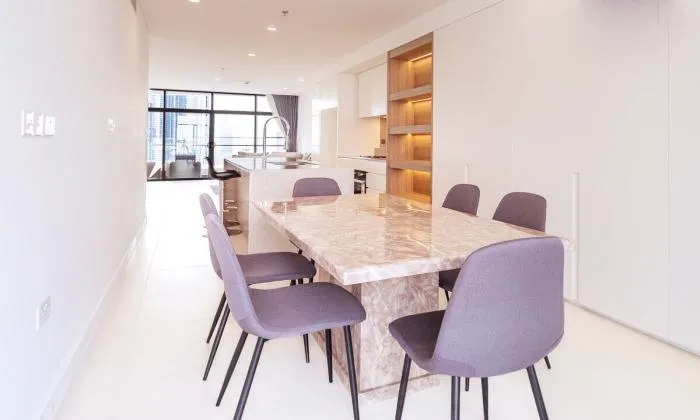 Panorama View Three Bedroom Apartment in City Garden Binh Thanh District HCMC 145sqm 2,500 USD/month