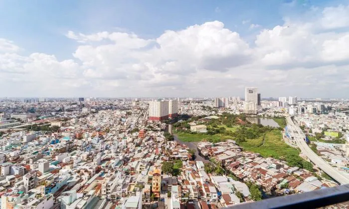 Panorama View Three Bedroom Apartment in City Garden Binh Thanh District HCMC 145sqm 2,500 USD/month