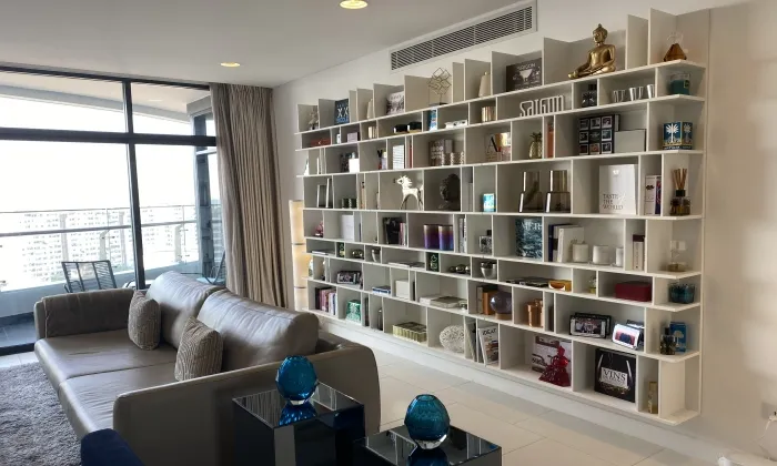High Class Three Bedroom Apartment For Rent in City Garden Binh Thanh HCMC 160sqm 2,500 USD/month
