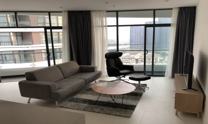 Nice View Two Bedroom Apartment For Rent in City Garden Binh Thanh HCMC 105sqm 1,500 USD/month