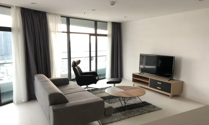 Nice View Two Bedroom Apartment For Rent in City Garden Binh Thanh HCMC 105sqm 1,500 USD/month