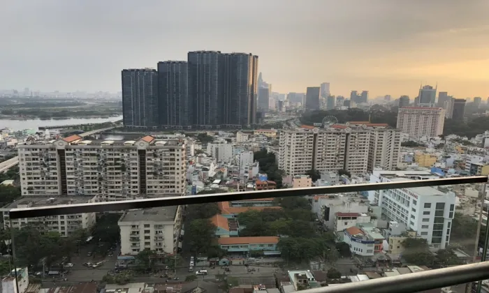 Nice View Two Bedroom Apartment For Rent in City Garden Binh Thanh HCMC 105sqm 1,500 USD/month