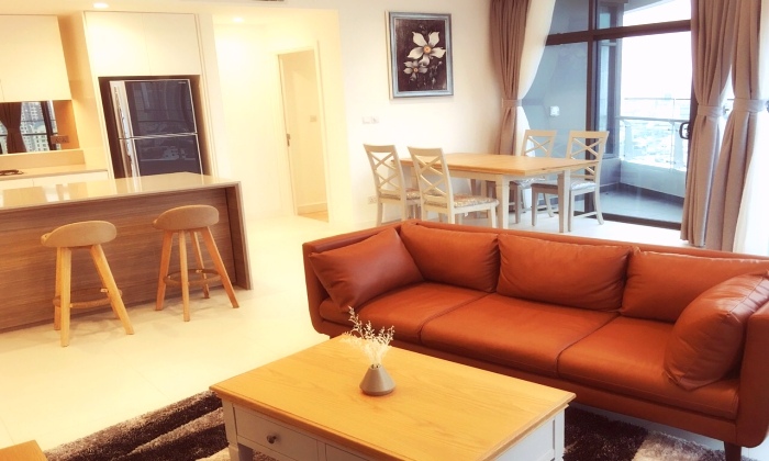 Western Interior Design Apartment For Rent in City Garden HCM