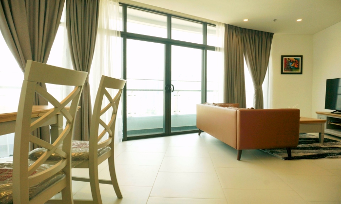 Western Interior Design Apartment For Rent in City Garden HCM