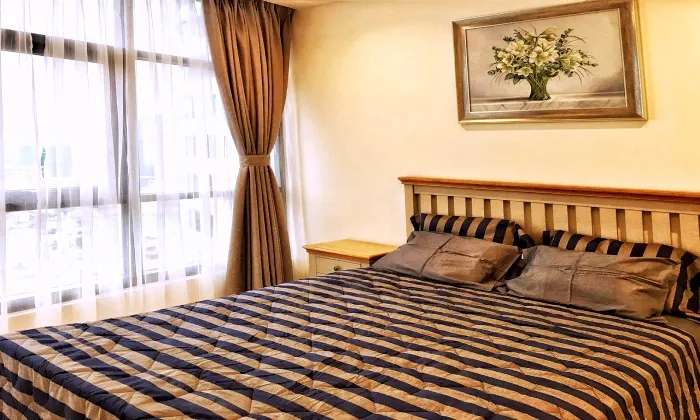 Western Interior Design Apartment For Rent in City Garden HCM 106sqm 1,500 USD/month