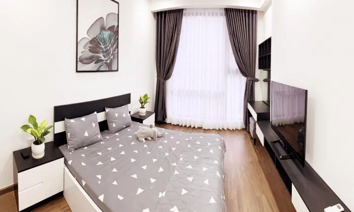 River View Two Bedroom Apartment Opal Saigon Pearl For Rent in Binh Thanh HCMC 90sqm 1,100 USD/month
