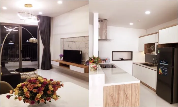 Modern And Pool View Two Bedroom Apartment For Rent in Wilton Binh Thanh HCMC 65sqm 850 USD/month